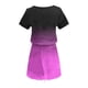 thumbnail image 2 of Mini Vestido de Verano Color Sólido Cuello en V Manga Corta Vestido de Becerro Medio, Vestido Corto de Verano, 2 of 5