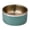 Green, variant on Vibrant Life Medium Double Wall Stainless Steel Dog Bowl with Non-Skid Rubber Ring, Sage Green