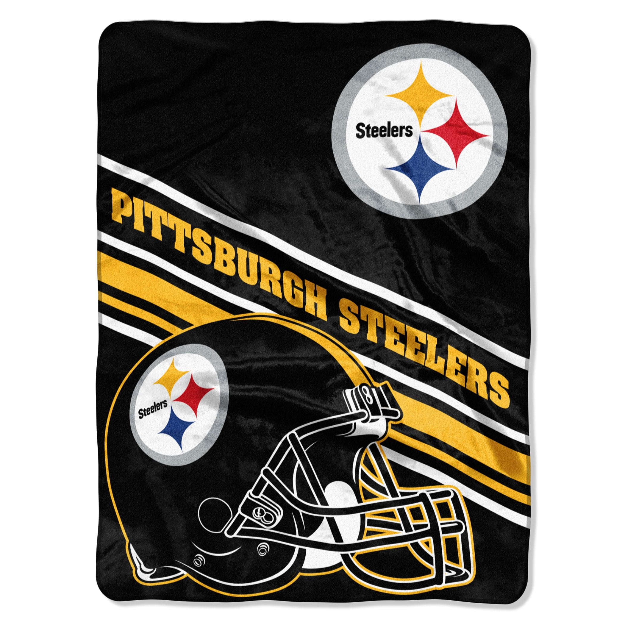 Pittsburgh Steelers The Northwest Group 60'' x 80'' Slant Raschel Throw