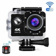 Ultra High Clarity 4K 1080P WiFi 16 Mega Sports Action Camera Waterproof DVR Camcorder