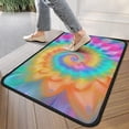 thumbnail image 4 of Colorful Tie Dye Mandala Pattern Door Rugs,Washable Non Slip Door Mats Indoor,Decorative Door Mats,Entry Mat Indoor for Entrance,Bedroom,Kitchen,Bathroom,30"x17", 4 of 6