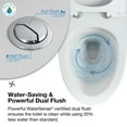 thumbnail image 3 of Ove Decors Jade One-Piece Elongated Toilet With Dual Flush and Soft Close Seat, 3 of 10
