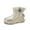 Z8-Beige, variant on shqvo Velcro Snow Boots for kids Toddler Snow Boots Winter baby Shoes Lightweight Wterproof Boots Outdoor Shoes for Cold Weather