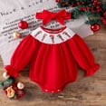 thumbnail image 2 of Baby Clothes with Grandma Sayings Baby Girl Outfits 18-24 Months Long Sleeve Girl Shirt Matching Sister Outfits And Bulk Girls Long Sleeve Christmas Cartoon Embroider Red 0-3 Months, 2 of 9