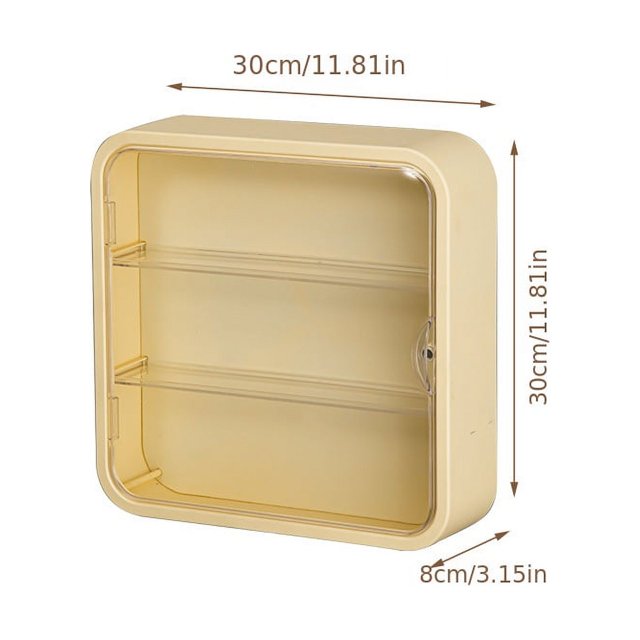 Organize Your Mini Pop Collection with our Wall-Mounted Bubble Matt Acrylic Display Rack - Dustproof, Moisture-proof, and Hand Organizer with Adhesive Wedge