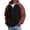 Black/ Brick Red, variant on Quarter Zip Pullover Men— Waffle Mesh Design Quarter-Zip Thermal Top for Casual & Active Wear, Plus Sizes Available Under $25, Beige L