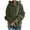 Army Green, variant on DDAPJ pyju Women's Zip Up Hoodie,Long Sleeve Solid Color Basic Hooded Sweatshirts Plus Size Soft Comfy Sweatshirt Coat Fleece Lined Casual Drawstring Jacket with Pockets