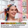 thumbnail image 3 of Temporay Hair Color Spray, Gray - Instant Hair Color Dye, Washable Hair Dye Spray for Women Men Kids Party DIY Cosplay ,120ml/4.22floz, 3 of 10