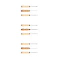 thumbnail image 2 of relayinert Premium 3x Sewing Awl Punching Wood Handle Needle for Candle Making Canvas Style A 3Set, 2 of 6