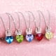 thumbnail image 4 of Sonducket Collar en forma de corazón de moda ajustable para niños gargantilla joyería presente colgante de circón de moda regalo de hermandad Ropa, zapatos y accesorios Miscelánea Vistoso Sonducket AP010258-04, 4 of 6