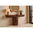 thumbnail image 2 of Meridian Furniture Tee Brown Console Table, 2 of 10