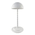 thumbnail image 4 of Soporte para la cabeza, organizador de gorras con cúpula de encaje, cabeza de maniquí para peinar el cabello Blanco, 4 of 8