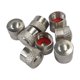 thumbnail image 1 of 8 Piezas Tapas de Válvulas Tapas Metálicas para Válvulas de Coche Capó Metálico con Anillo de Goma para Coches, Motos y Scooters., 1 of 1