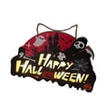thumbnail image 4 of Letrero de puerta colgante de Halloween, decoración Decoración de bricolaje de puerta de Halloween Colgante de puerta de pared con 30x18cm 215g BLESIY Señal de puerta, 4 of 6
