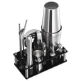 thumbnail image 2 of STAWAY 14-Piece Cocktail Shaker Set - Premium Stainless Steel Bar Tools Kit with Stand, Perfect for Home Bartending & Gift Ideas, 2 of 9