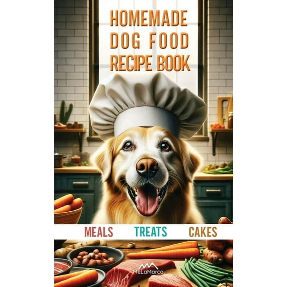 Dog Recipe Homemade Dog Food Recipe Books for Meals, Treats and Cakes: Pawsitively Delicious Dog Dishes, Book 1, (Paperback)