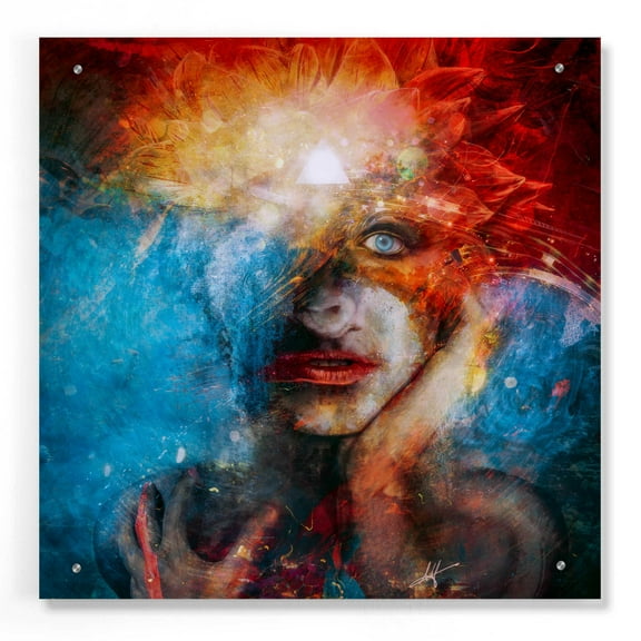 Epic Art 'Dethroned' by Mario Sanchez Nevado, Acrylic Glass Wall Art, 24"x24"