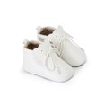 thumbnail image 1 of Mialoley Baby Girl Boy Shoes Leather Ankle High Walk Drawstring First Walker, 1 of 6