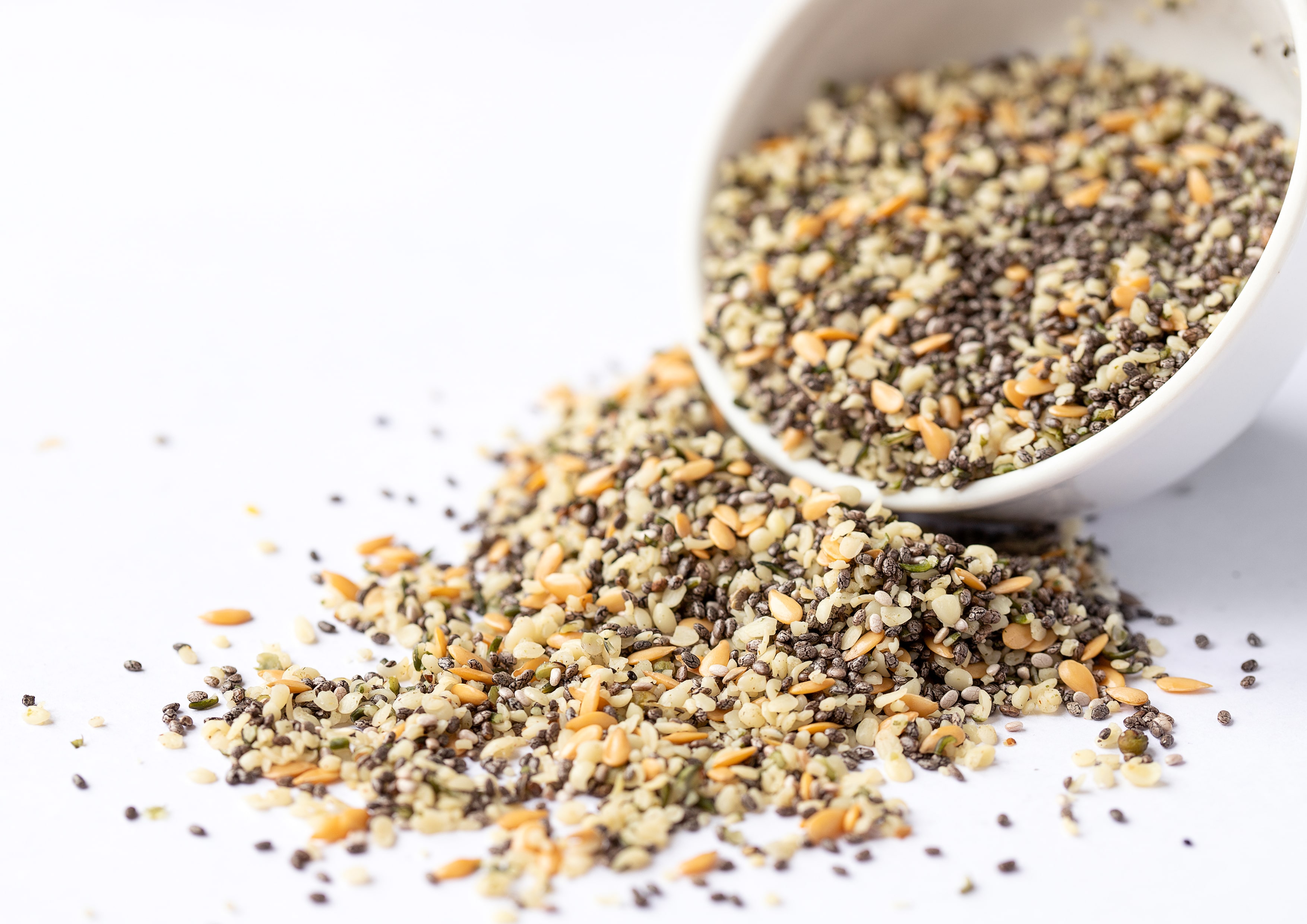 Food to Live Organic Chia, Flax, and Hemp Seeds Mix, 10 Pounds - Non-GMO Blend - by Food to Live