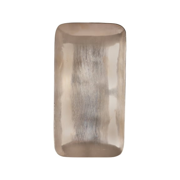 De Kulture Works Bronze Long Dessert Kansa Plate, 11.5X6X1(LWH) inches