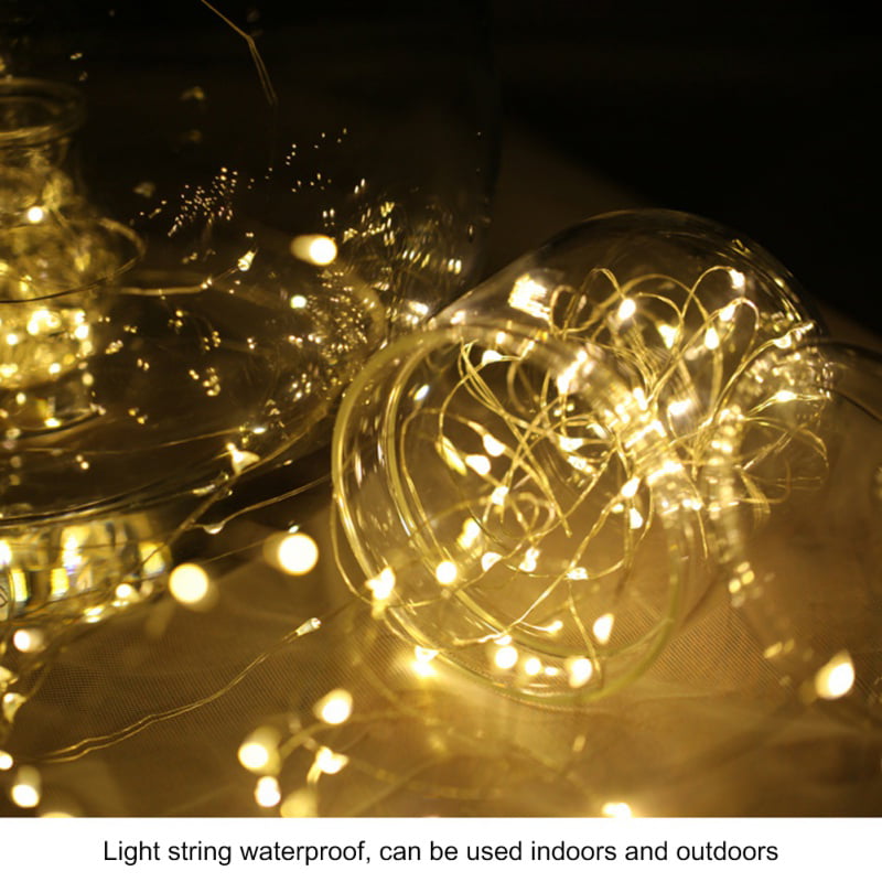 Details about   Battery LED Copper Wire String Fairy Light Strip Lamp Waterproof Xmas Party Home 