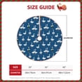 thumbnail image 2 of Fotbe Cartoon Geese With Xmas Pattern Christmas Tree Skirt, Tree Skirts Plush Christmas Decorations, Christmas Tree Skirts Xmas Decorations Holiday Party Decor-30", 2 of 6