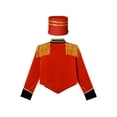 thumbnail image 4 of YONGHS Tenues de Groupe de Marche pour Enfants Garçons Veste à Franges avec Chapeau C Rouge 12, 4 of 5