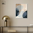 thumbnail image 3 of In My Thoughts Abstract Shapes Wall Art Canvas Wall Art by Art Remedy, White Floater Frame, 17" x 21", 3 of 7