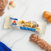 Atkins Snack Bar, Caramel Chocolate Nut Roll, 7g of Protein, Keto Friendly, 8 Count