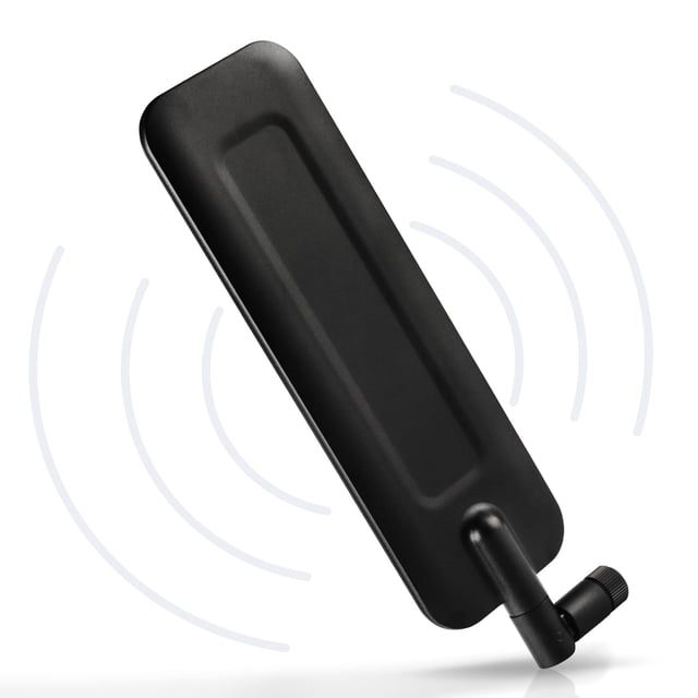 Antena Eightwood 4G LTE dipolo SMA macho 22x6x1cm