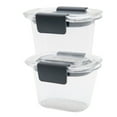 thumbnail image 5 of Rubbermaid Brilliance Food Storage Container, Mini, 0.5 Cup, Clear, 1989462, 5 of 6