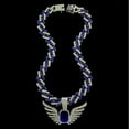thumbnail image 3 of Hip Hop Cuban Chains Blue Gemstone Wing Pendant Diamond Cuban Necklace for Men and Women 15mm Necklaces Jewelry Iced Out Bling Chain, 3 of 6