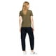 thumbnail image 4 of Camiseta Tommy Hilfiger para mujer, corte regular, logotipo bordado, 4 of 4
