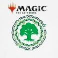 thumbnail image 3 of CafePress - Magic Green Mana Symbol Baseball Jersey - Cotton Baseball Jersey, 3/4 Raglan Sleeve Shirt, 3 of 4