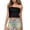 Black, variant on Tube Tops Womens Cute Ruffled Removable Straps Camisole Top Sleeveless Layering Underwire Free Plus Size Strapless Bra White,One Size