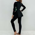 thumbnail image 7 of Qingpeng Two Piece Swimsuits for Women Full Cover Long Sleeve Rash Guard Pants Bathing Suit Modest Swimwear, 7 of 7