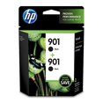 thumbnail image 2 of | HP 901 2 cartuchos de tinta | | negro Funciona con HP OfficeJet 4500, serie J4500, J4680 | CZ075FN, 2 of 2
