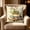 D, variant on Book Lover Floral Pillow Cover, 18x18 Inch Letter & Vintage Book Decorative Cushion Case, Soft Breathable Polyester Throw Pillowcase for Reading Nook, Library, Living Room & Bedroom, A