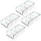 thumbnail image 1 of Organizador de contenedores de comida mDesign Line con 3 compartimentos, 1 of 4