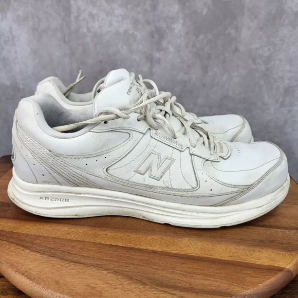 New Balance 577 Running Shoes Mens 13 D White Walking Sneakers MW577WT
