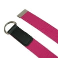thumbnail image 2 of CTM  Cotton Web Belt with Double D Ring Buckle (Women's Plus), 2 of 3