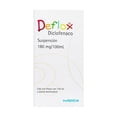 thumbnail image 1 of Deflox Diclofenaco 180 mg/100 ml sabor suspensión 120 ml, 1 of 4