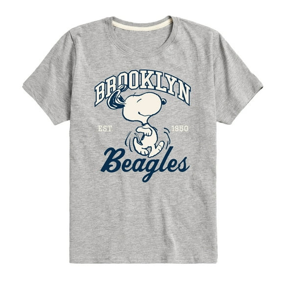 Peanuts - Brooklyn Beagles - Toddler & Youth Short Sleeve Graphic T-Shirt