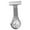 Argent, variante sur Milaget Broche Lumineuse avec Pendentif Portable,