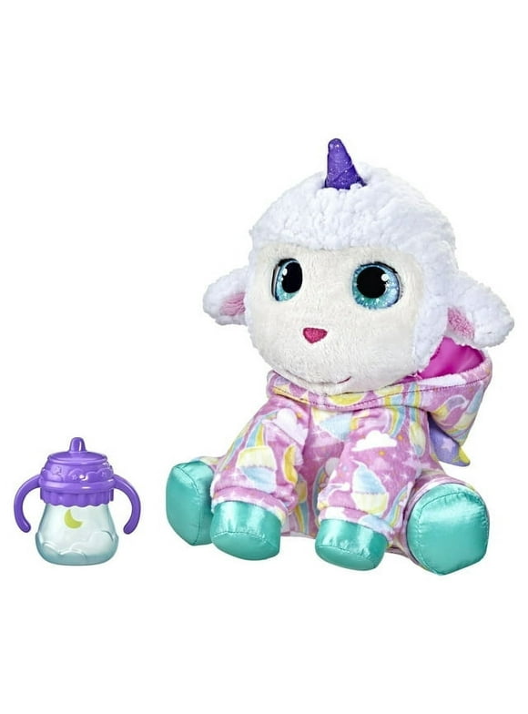 furReal Hasbro-879854 Sweet Jammiecorn Lamb Interactive Plush Toy