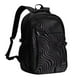 thumbnail image 1 of Fotbe Abstract Black And White Waves Mochila con Estampado y Puerto USB para Hombre y Mujer, Mochila Antirrobo, Mochila de Viaje, Mochila Escolar, Mochila Universitaria, 1 of 7