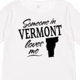 thumbnail image 4 of Inktastic Someone in Vermont Loves Me Boys or Girls Long Sleeve Toddler T-Shirt, 4 of 5