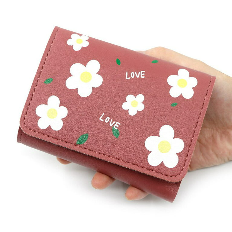 New Women Cute Cartoon Strawberry Wallet Small Zipper Girl Brand Designed  Pu Leather Coin Purse Female Card Holder Women Wallets