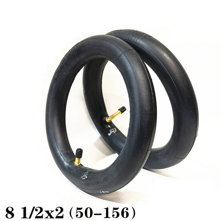 Ruibeauty Inner Tube 8 1/2 x 2 Straight & Bent Valve for Scooter 8.5inch Tyre