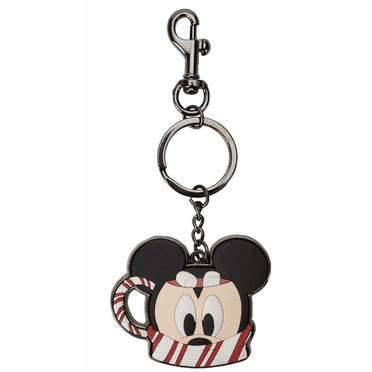 Loungefly Disney Mickey Cocoa 3D Molded Keychain